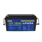 អាគុយលីចូម LiFePO4 12V 180Ah សម្រាប់ប្រព័ន្ធផ្ទុកថាមពលព្រះអាទិត្យសម្រាប់កង់អគ្គិសនី