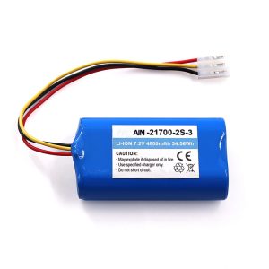 ថ្មលីចូមសម្រាប់អំពូលពិល OEM 21700 7.2V 4800mAh Li-ion កញ្ចប់
