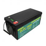 កញ្ចប់ថ្មដែលអាចសាកបាន 24v180ah (LiFePO4) សម្រាប់ពន្លឺព្រះអាទិត្យ