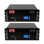 ថ្ម LifePO4 48V 100Ah ថ្មលីចូម ការផ្ទុកថាមពលពន្លឺព្រះអាទិត្យ 48v កញ្ចប់ថ្មដែលអាចសាកបាន