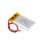 OEM Custom 502035 300mAh 1.11Wh ថ្ម Lipo អាចសាកបាន